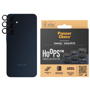 Samsung Galaxy A55 PanzerGlass Hoops Protection de l\'objectif de l\'appareil photo - Noir