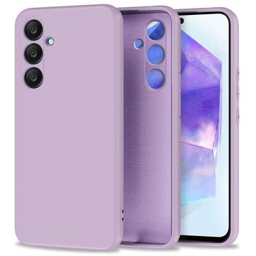 Coque Samsung Galaxy A55 en Silicone Tech-Protect Icon - Violet