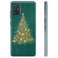 Coque Samsung Galaxy A71 en TPU - Sapin de Noël