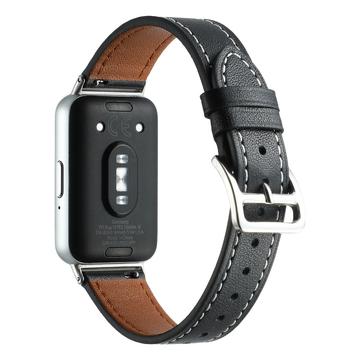 Bracelet Samsung Galaxy Fit3 en Cuir Véritable - Noir