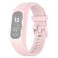 Bracelet en Silicone de Rechange Garmin Vivosmart 5 avec Cadre Intégré - Rose
