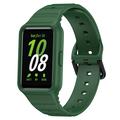 Bracelet en Silicone de Rechange avec Cadre Intégré Samsung Galaxy Fit3 - Vert