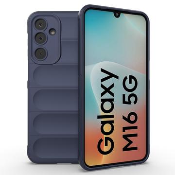 Coque Samsung Galaxy M16/F16 en TPU - Rugged - Bleu Foncé