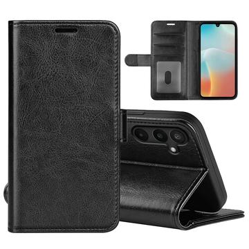 Étui Portefeuille Samsung Galaxy M16 avec Fermeture Magnétique - Noir
