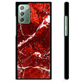 Coque de Protection Samsung Galaxy Note20 - Marbre Rouge