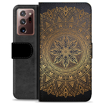 Étui Portefeuille Premium Samsung Galaxy Note20 Ultra - Mandala