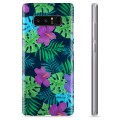 Coque Samsung Galaxy Note8 en TPU - Fleurs Tropicales