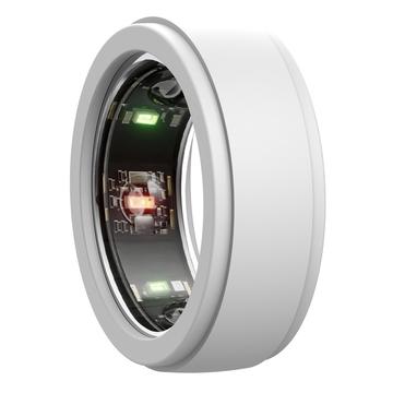 Étui Samsung Galaxy Ring en silicone anti-rayures - Taille : 6/7/8/9 - Blanc