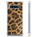 Coque Hybride Samsung Galaxy S10 - Léopard