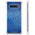 Coque Hybride Samsung Galaxy S10+ - Cuir