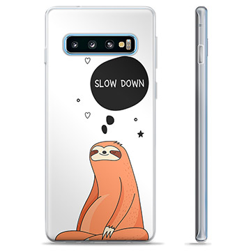 Coque Samsung Galaxy S10+ en TPU - Slow Down