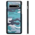 Coque de Protection Samsung Galaxy S10 - Camouflage Bleu