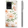 Coque Samsung Galaxy S20 Ultra en TPU - Motif Floral
