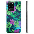 Coque Samsung Galaxy S20 Ultra en TPU - Fleurs Tropicales