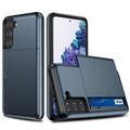 Samsung Galaxy S21 5G Hybrid Case with Sliding Card Slot
