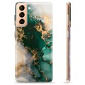 Coque Samsung Galaxy S21+ 5G en TPU - Marbre Jade