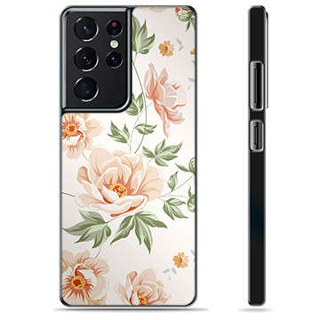 Coque de Protection Samsung Galaxy S21 Ultra 5G - Motif Floral