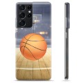 Coque Samsung Galaxy S21 Ultra 5G en TPU - Basket-ball