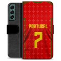 Étui Portefeuille Premium Samsung Galaxy S22+ 5G - le Portugal