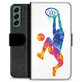 Étui Portefeuille Premium Samsung Galaxy S22+ 5G - Slam Dunk