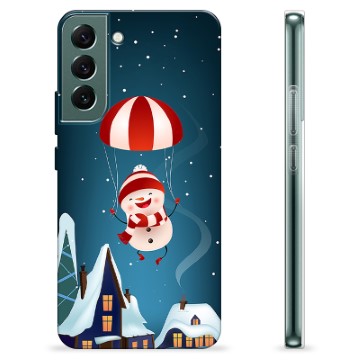 Coque Samsung Galaxy S22+ 5G en TPU - Bonhomme de Neige