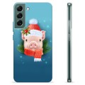 Coque Samsung Galaxy S22+ 5G en TPU - Cochonnet d'Hiver