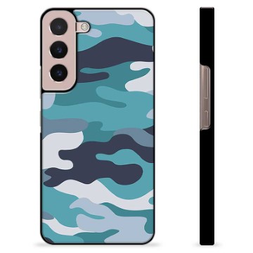 Coque de Protection Samsung Galaxy S22 5G - Camouflage Bleu