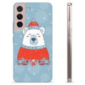 Coque Samsung Galaxy S22 5G en TPU - Ours de Noël