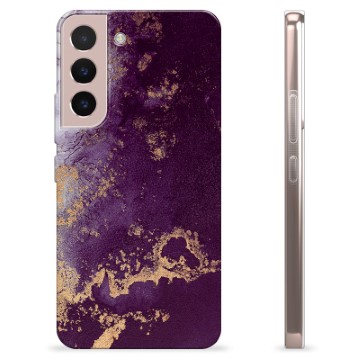 Coque Samsung Galaxy S22 5G en TPU - Prune Dorée