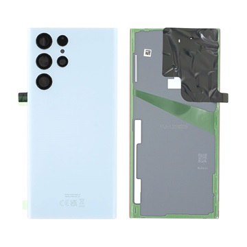 Cache Batterie GH82-27457G pour Samsung Galaxy S22 Ultra 5G - Bleu