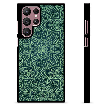 Coque de Protection Samsung Galaxy S22 Ultra 5G - Mandala Vert