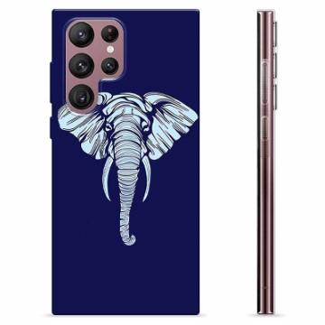 Coque Samsung Galaxy S22 Ultra 5G en TPU - Éléphant