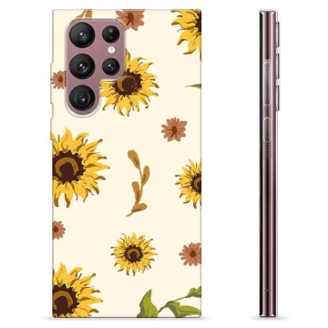 Coque Samsung Galaxy S22 Ultra 5G en TPU - Tournesol