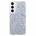 Samsung Galaxy S23 Glitter Flakes TPU Case - Silver