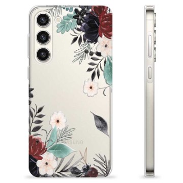 Coque Samsung Galaxy S23+ 5G en TPU - Fleurs d\'Automne