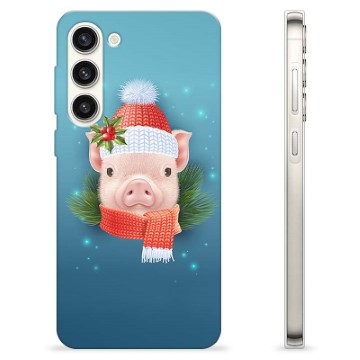 Coque Samsung Galaxy S23+ 5G en TPU - Cochonnet d\'Hiver