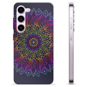 Coque Samsung Galaxy S23 5G en TPU - Mandala Coloré