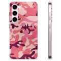 Coque Samsung Galaxy S23 5G en TPU - Camouflage Rose