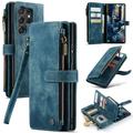 Samsung Galaxy S23 Ultra 5G Caseme 2-in-1 Multifunctional Wallet Case - Blue