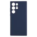 Coque Samsung Galaxy S23 Ultra 5G en Silicone Liquide - Bleu Foncé