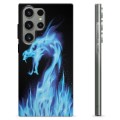 Coque Samsung Galaxy S23 Ultra 5G en TPU - Dragon Feu Bleu