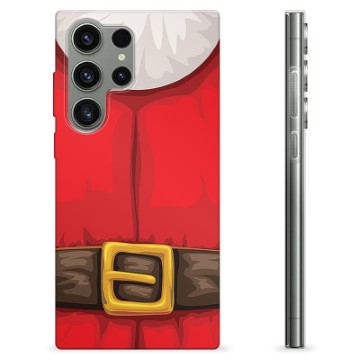 Coque Samsung Galaxy S23 Ultra 5G en TPU - Costume de Père Noël