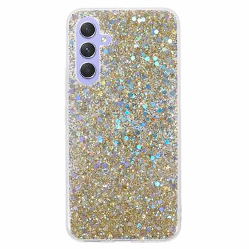 Coque Samsung Galaxy S24 FE en TPU Glitter Flakes