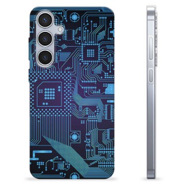 Coque Samsung Galaxy S24+ en TPU - Circuit Imprimé