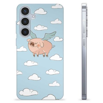 Coque Samsung Galaxy S24+ en TPU - Cochon Volant