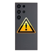 Réparation Cache Batterie pour Samsung Galaxy S24 Ultra - Noir