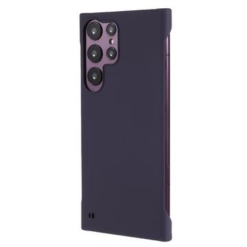 Coque Samsung Galaxy S24 Ultra en Plastique Sans Cadre - Violet Foncé
