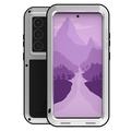 Coque Hybride Samsung Galaxy S24 Ultra Love Mei Powerful - Argenté