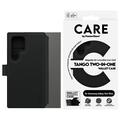 Étui portefeuille 2 en 1 Samsung Galaxy S24 Ultra PanzerGlass Care Tango - Compatible MagSafe - Noir