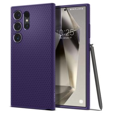 Coque Samsung Galaxy S24 Ultra en TPU Spigen Liquid Air - Violet Foncé